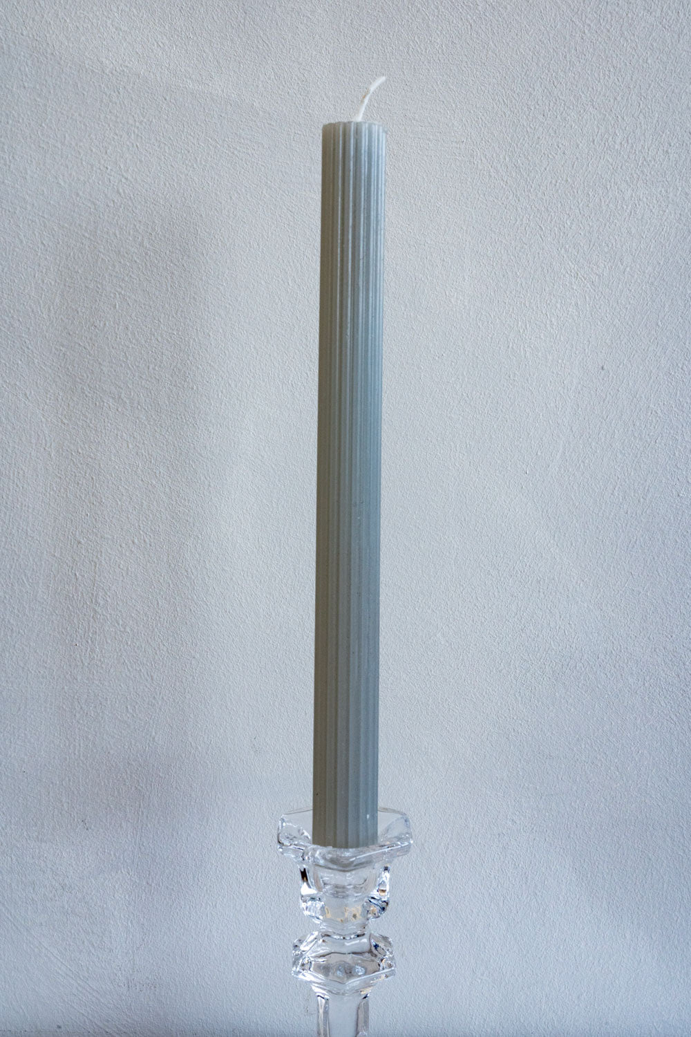 Detalles Gris Set De 3 Velas Con Diseño Rayas En Relieve Colores Pastel Cristina Oria