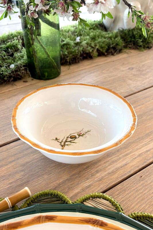 Cuenco Diseño Bambú & Flor Almendro Cristina Oria 