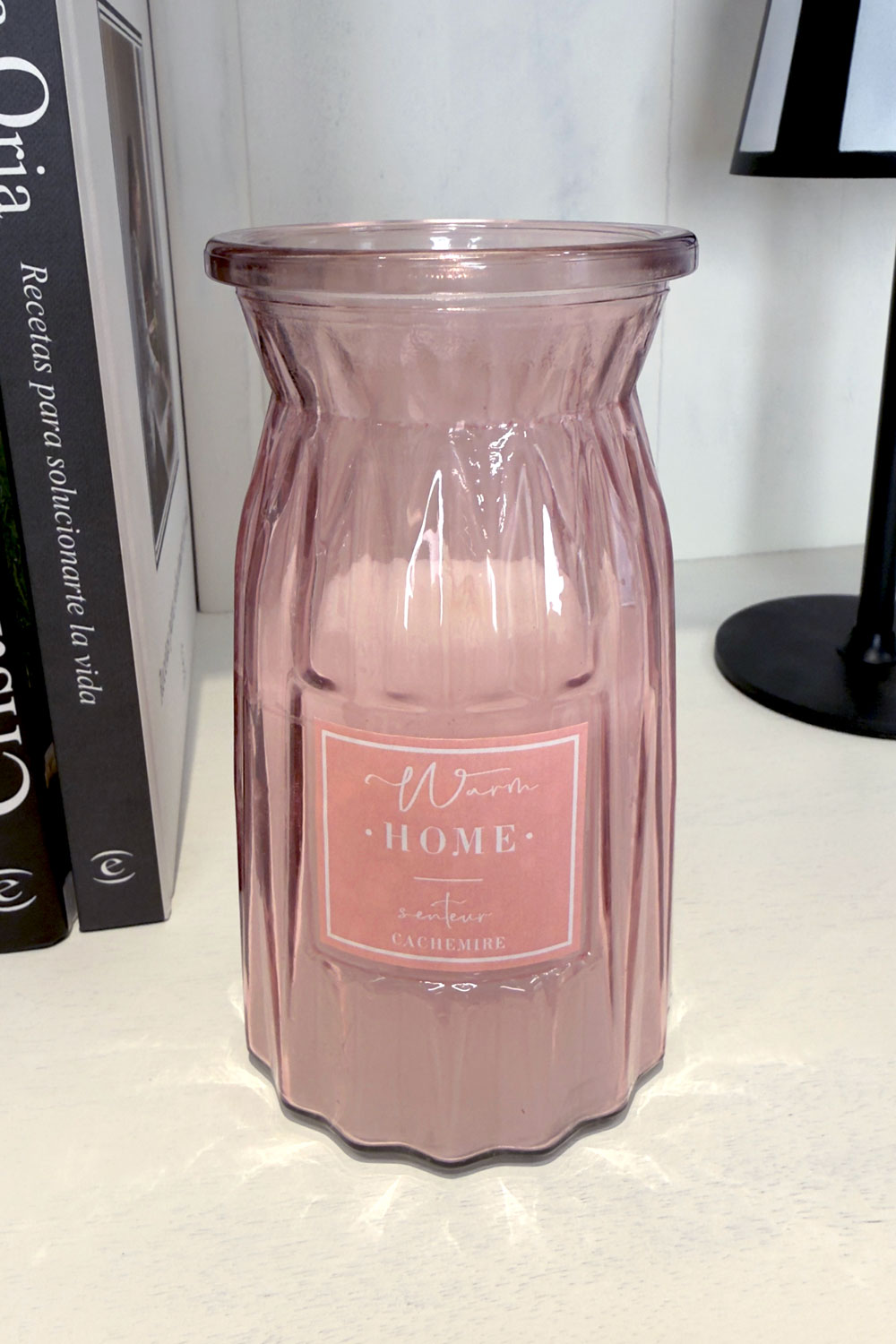 Detalles Rosa Vela Perfumada Botánica Cristina Oria