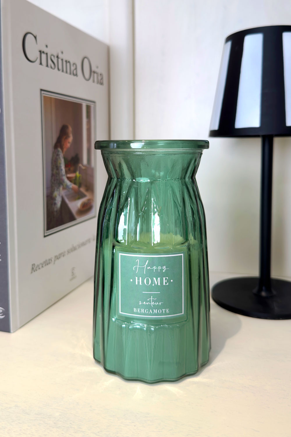 Verde Vela Perfumada Botánica Cristina Oria