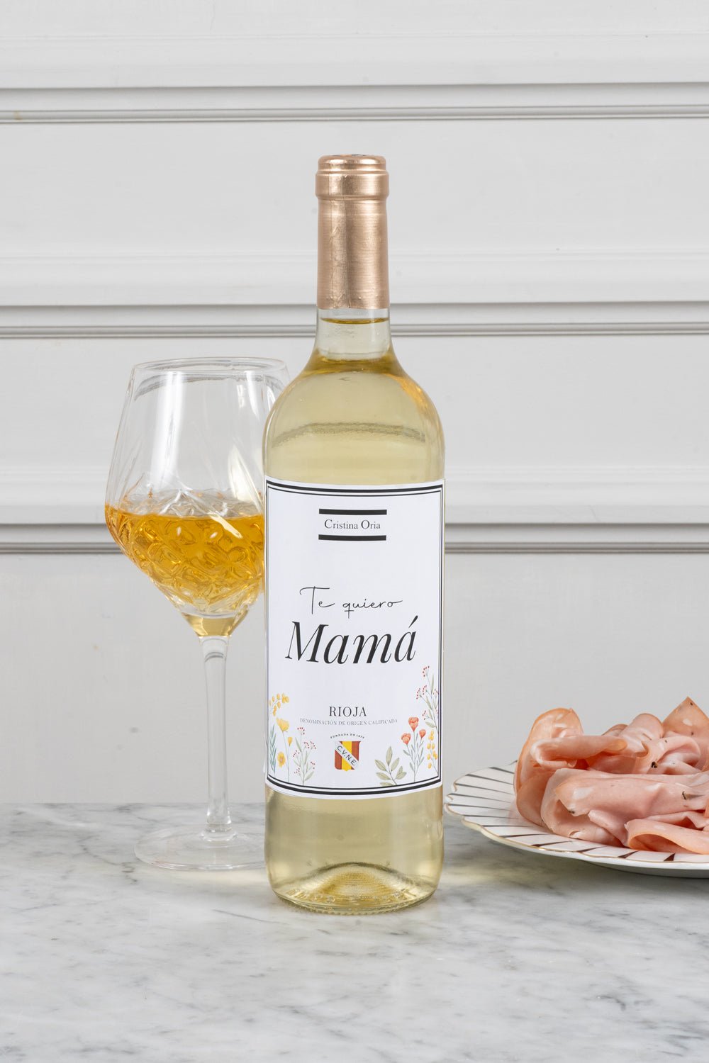 Vino Cune Rioja Blanco "Te Quiero Mamá" Cristina Oria