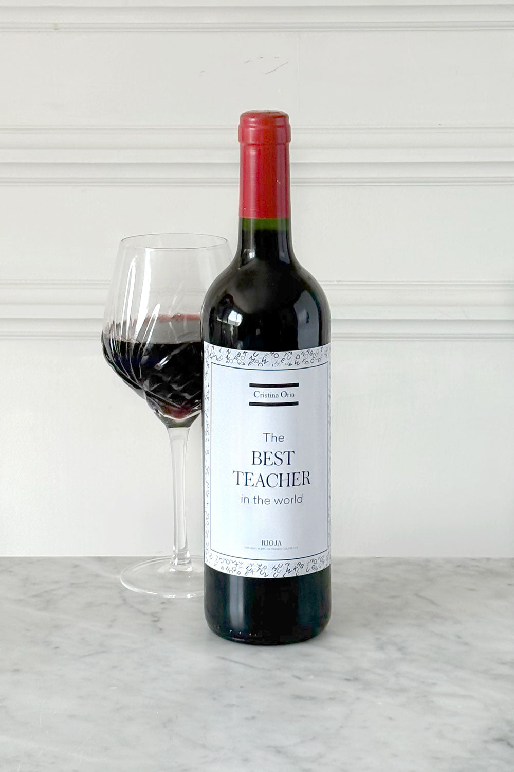 Vino Cune Rioja Crianza "The Best Teacher In The World" Cristina Oria 