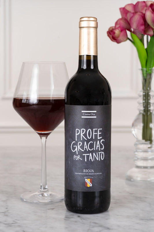 Vino Cune Rioja Crianza Especial Profesores Cristina Oria 