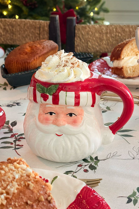 Taza Con Diseño De Papa Noel Cristina Oria 