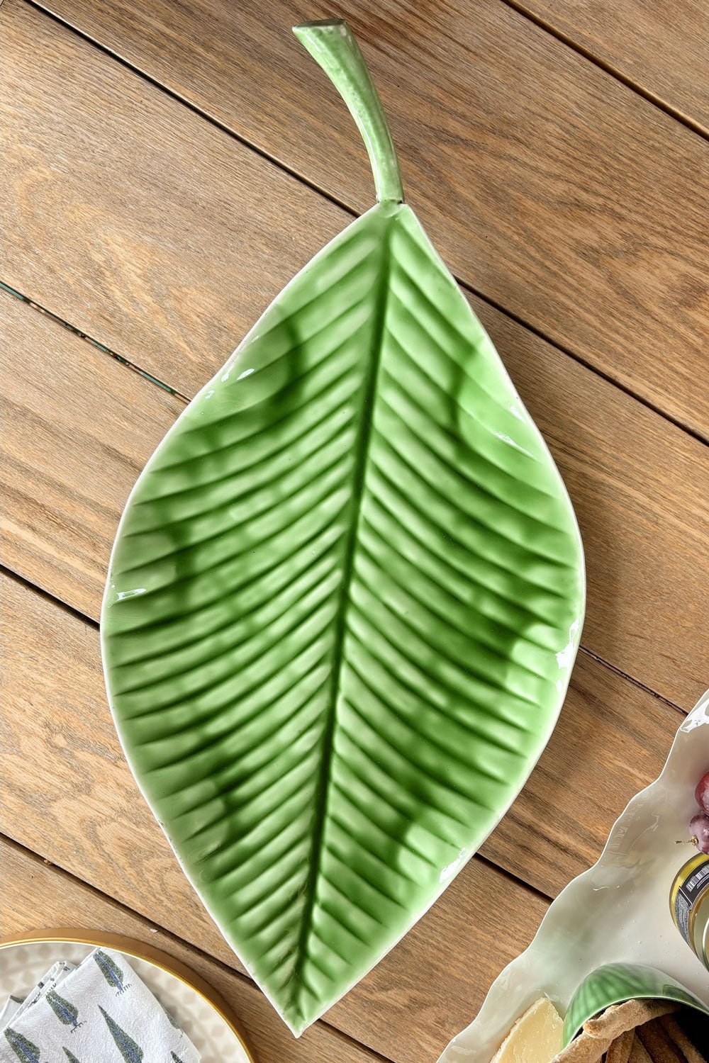 Bandeja Diseño Hoja De Laurel Cristina Oria