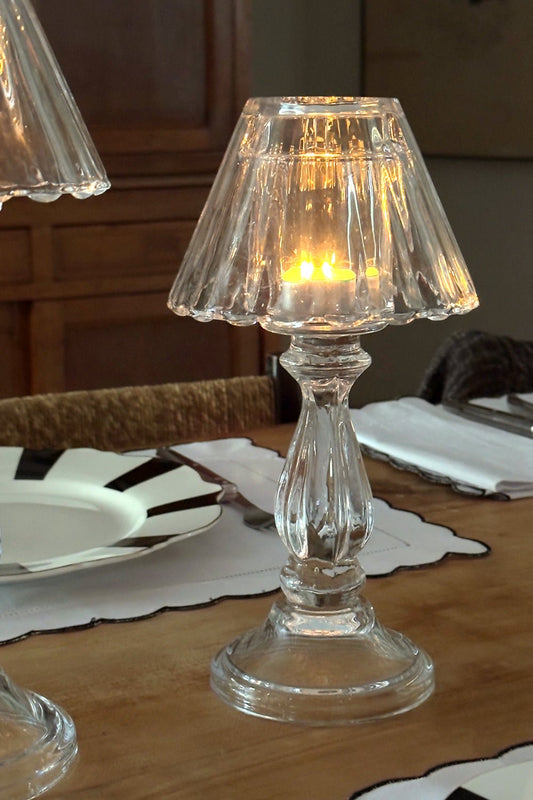 Candelabro De Cristal Con Diseño De Lámpara París Cristina Oria 