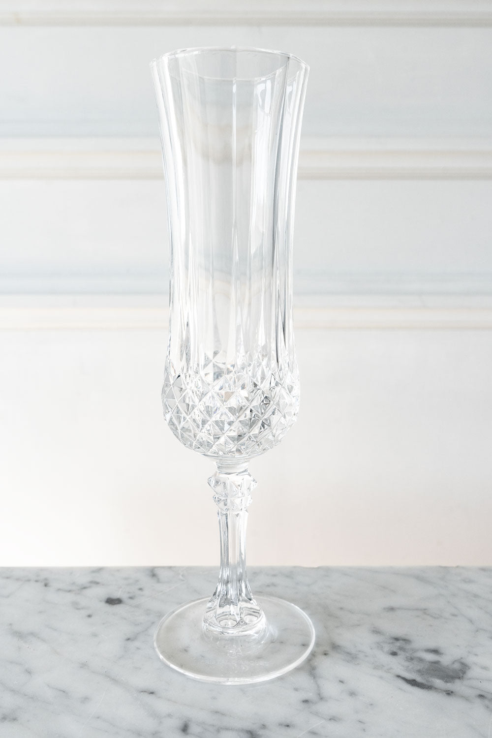 Detalle Set 6 Copas De Champagne Cristal D'Arques Longchamp Cristina Oria 