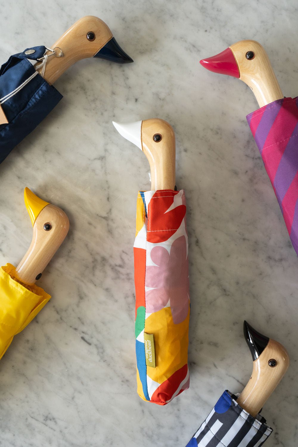 Parapluie Tête de canard imprimé Matisse