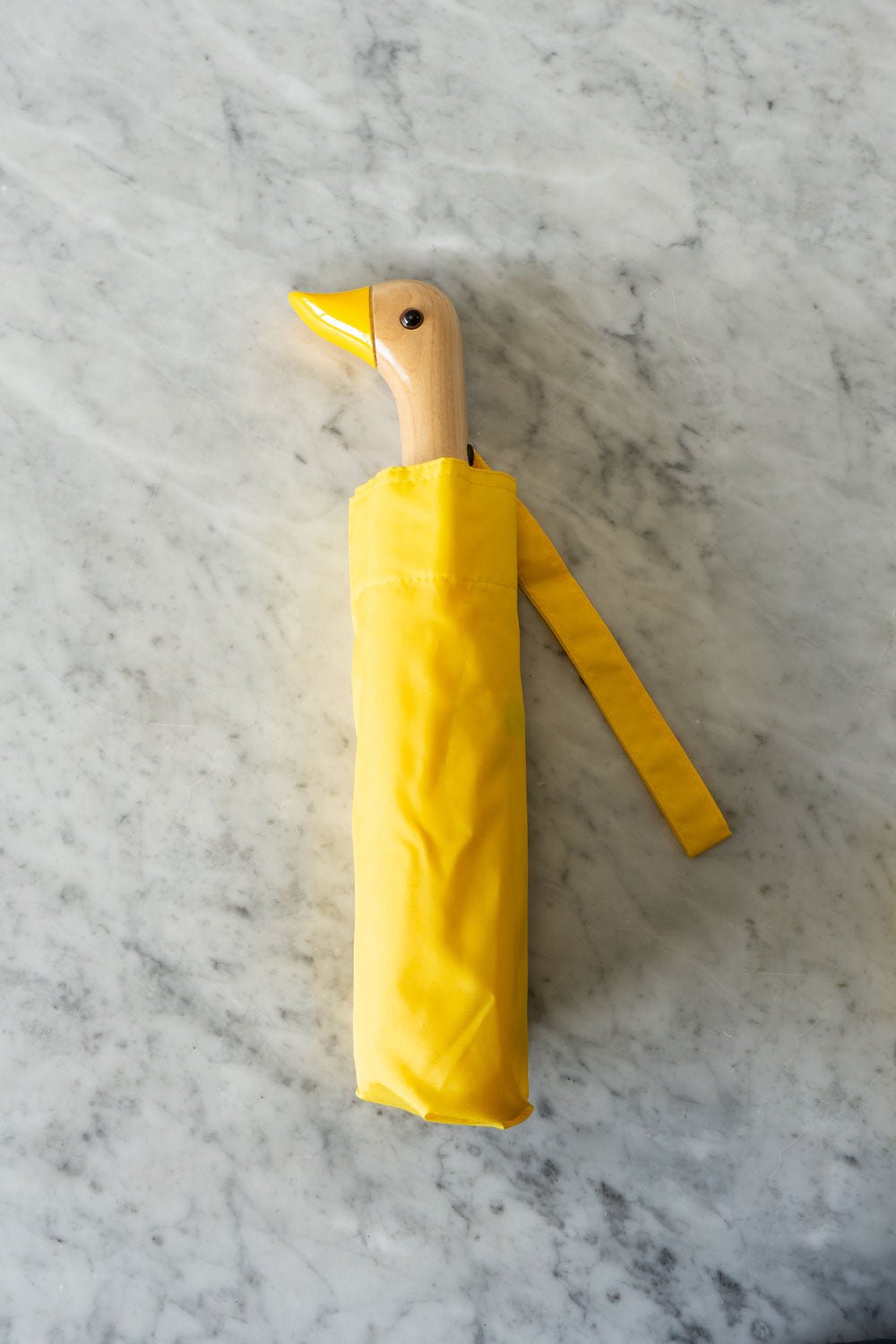 Parapluie Tête de canard jaune