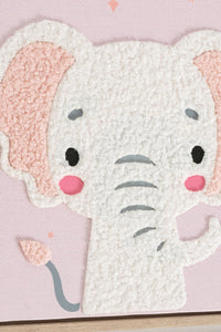 Cuadros Infantiles Diseños Animales En Relieve Elefante Cristina Oria