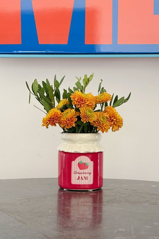 Jarrón Diseño Mermelada De Fresa Cristina Oria