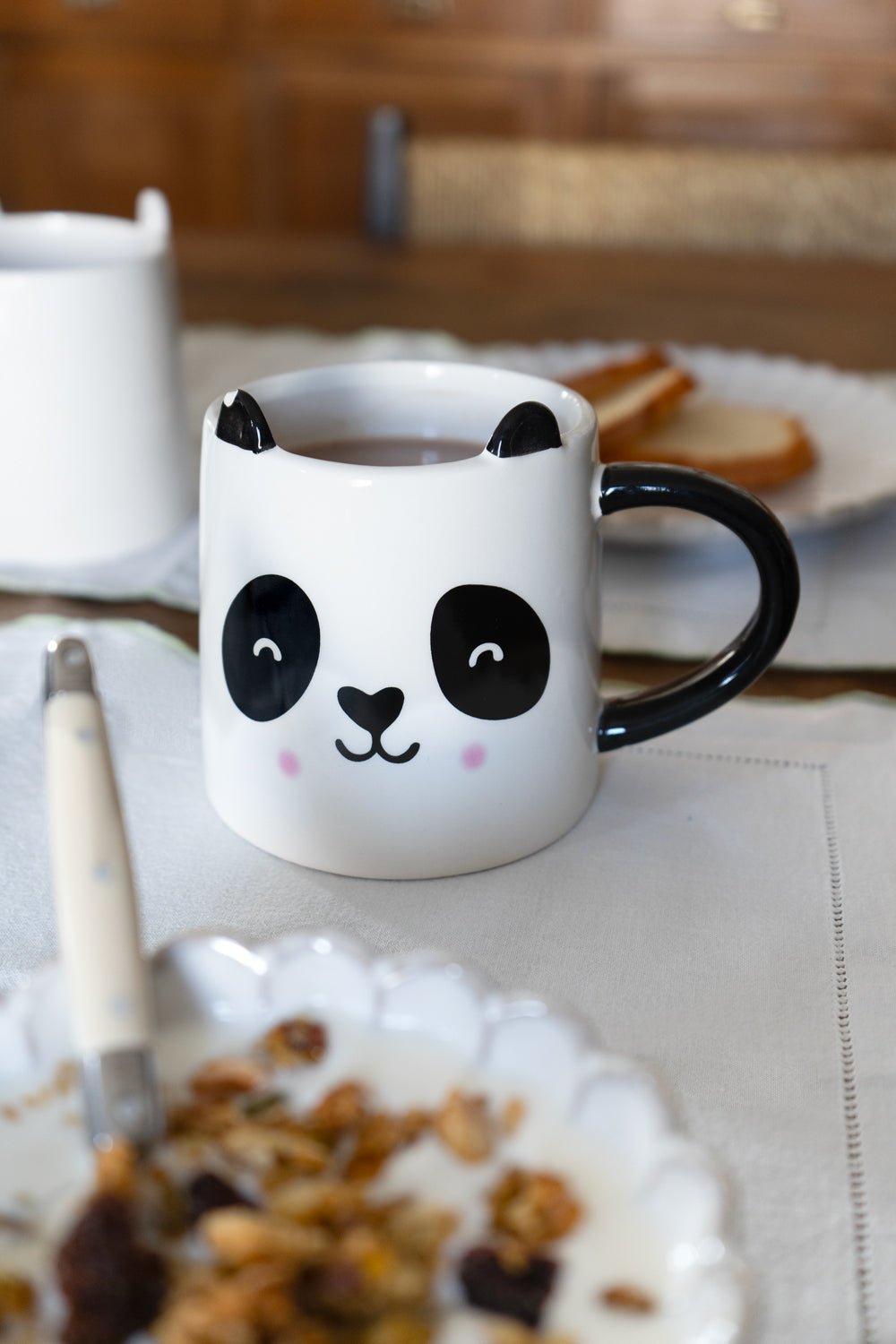 Taza Animales 400 Ml Oso Panda Cristina Oria