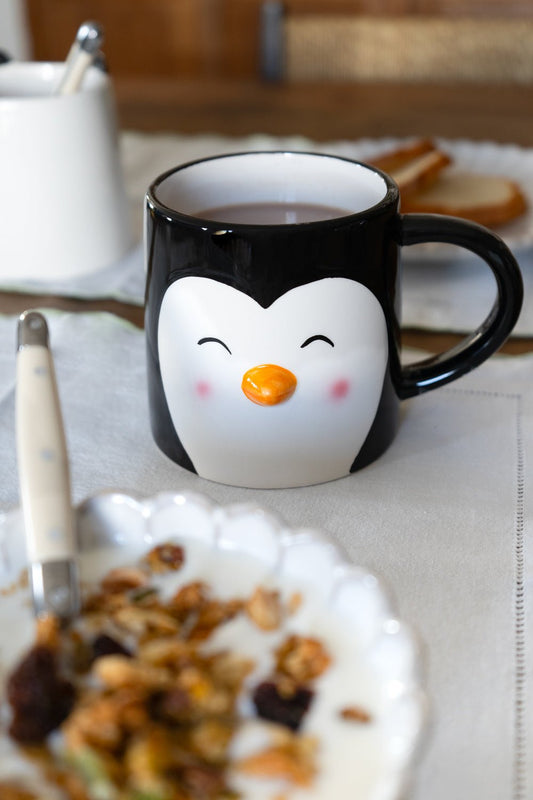 Taza Animales 400 Ml Pingüino Cristina Oria