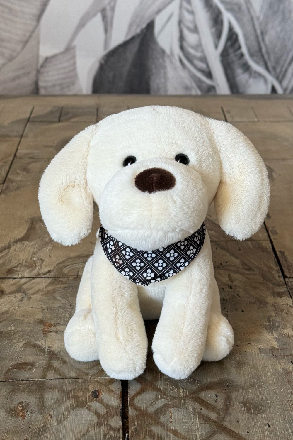 Detalle Perrito Caja Recién Mamá Gourmet & Peluche Perrito CO