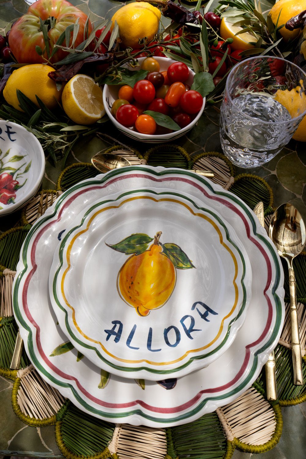 Plato De Postre De Melamina Dolce Vita Cristina Oria 