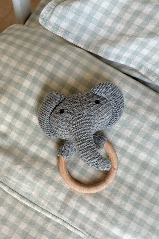 Sonajero Elefante De Algodón Cristina Oria 
