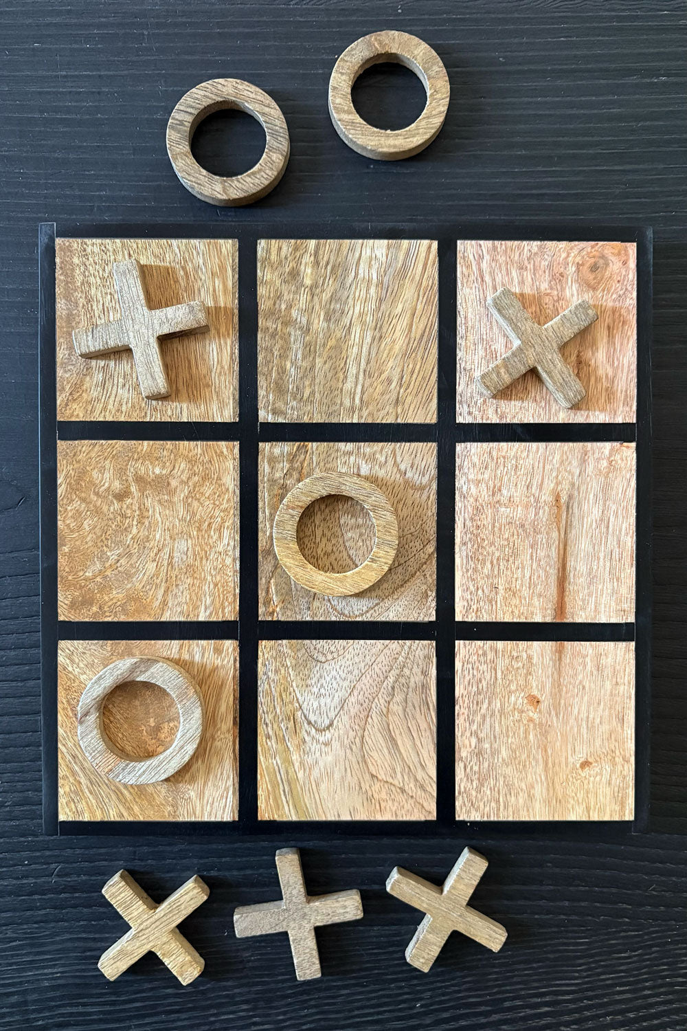 Juego De Madera Tres En Raya