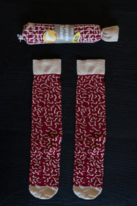 Calcetines Diseño Salami Cristina Oria