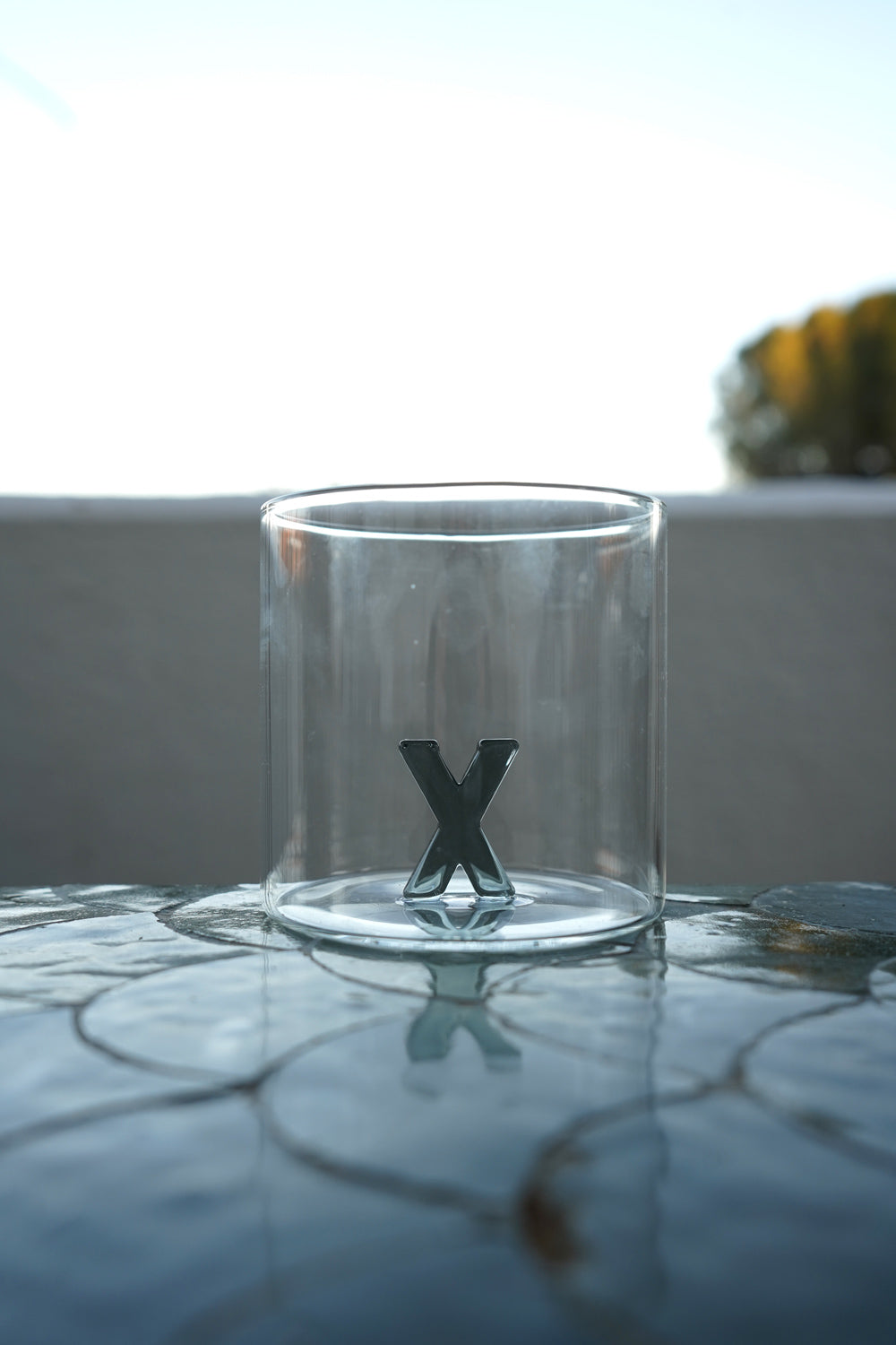 Vaso De Borosilicato Inicial X Cristina Oria 