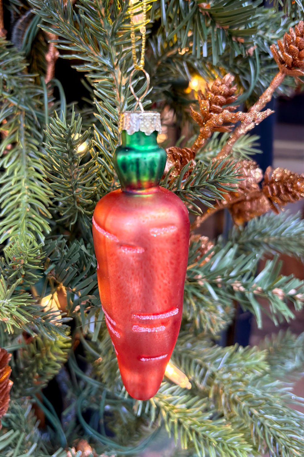 Detalle Adorno Diseño Verduras Zanahoria Cristina Oria 