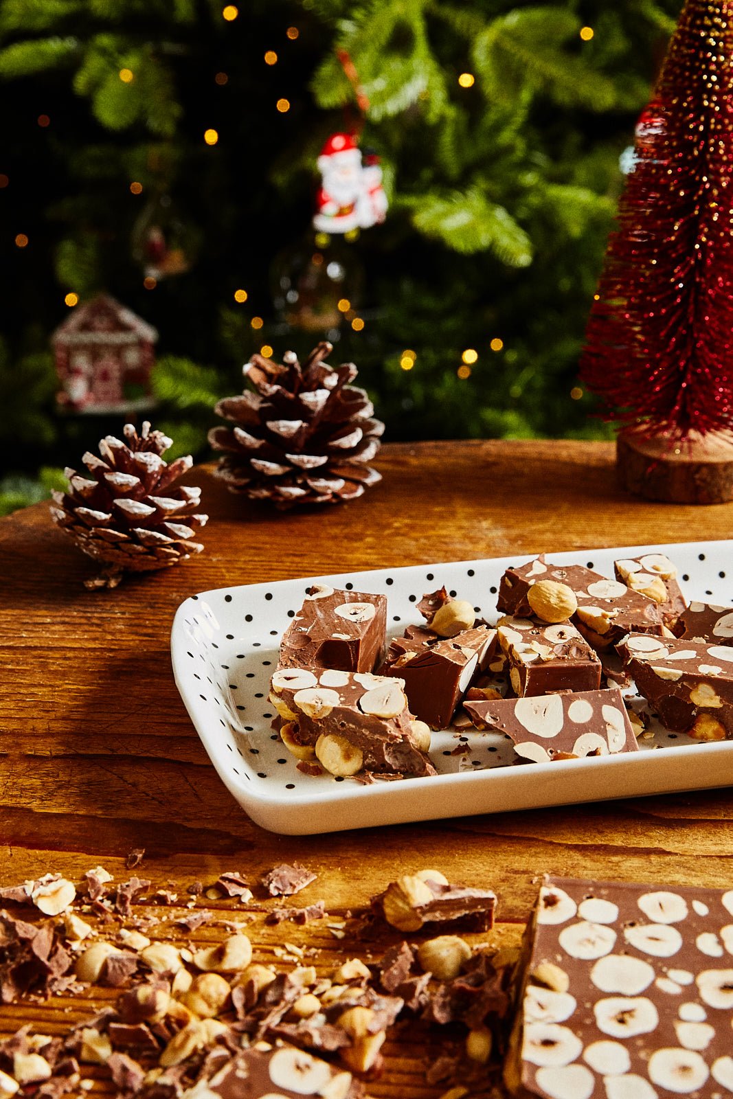 Turrón De Chocolate Con Almendras | Gourmet Navidad | Cristina Oria