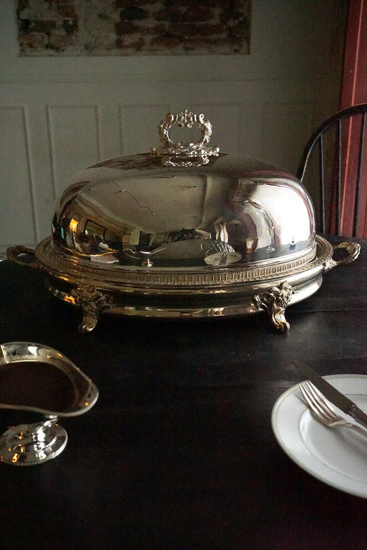 Fuente Chafing Dish Plata Co - Cristina Oria