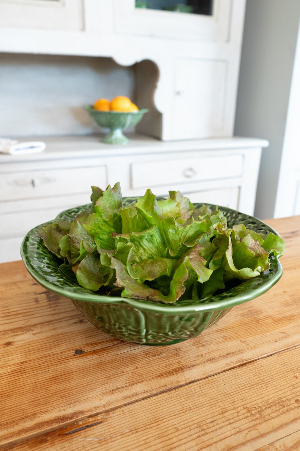 Kleine Kohlblatt-Salatschüssel | Geschirr