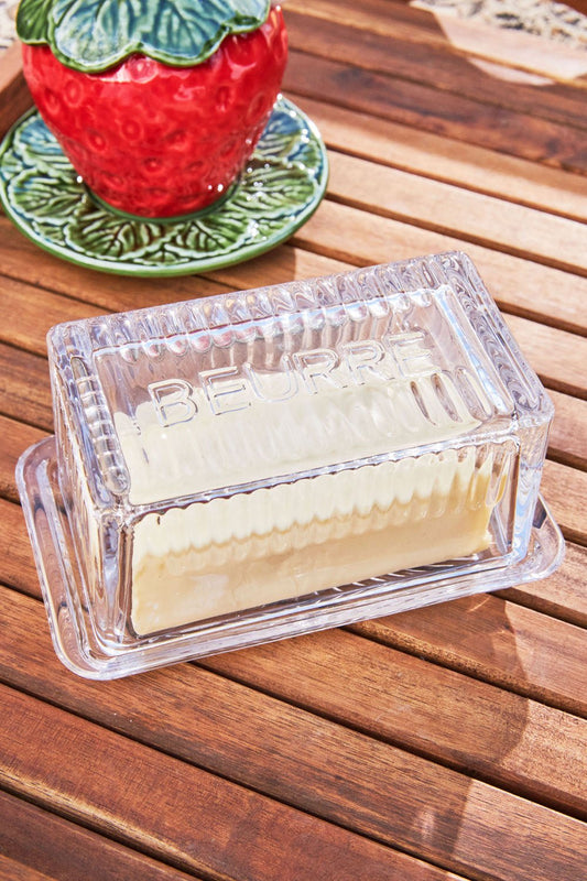Mantequillero De Cristal Rectangular - Cristina Oria