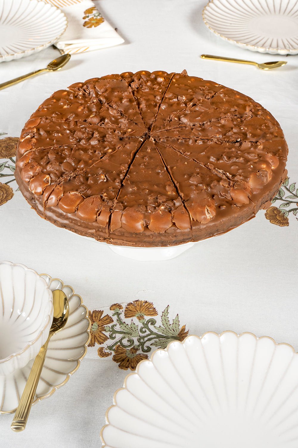 Tarta De Chocolate Toblerone (Sin Gluten) - Cristina Oria