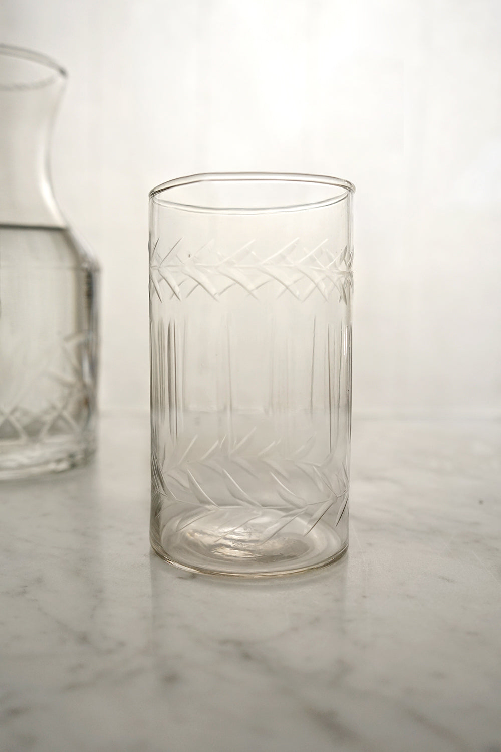 Vaso Cristal Tallado Pequeño
