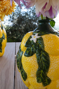 Jarrón Diseño Limones De Porcelana Pequeño - Cristina Oria
