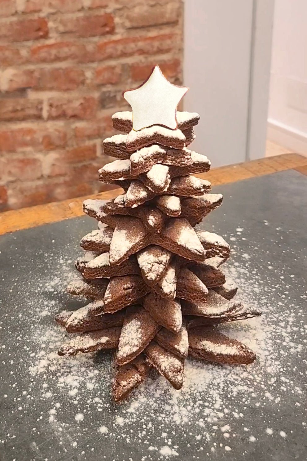 Kit Postre Árbol De Navidad Con Moldes De Estrellas - Cristina Oria