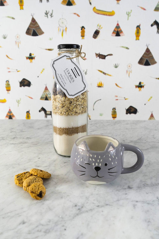 Botella Preparación Cookies & Taza Animal - Cristina Oria