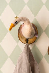 Perchero Diseño Cisne Con Corona - Cristina Oria