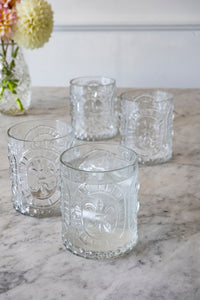 Set 6 Vasos Cristal Figuras Cristina Oria - Cristina Oria