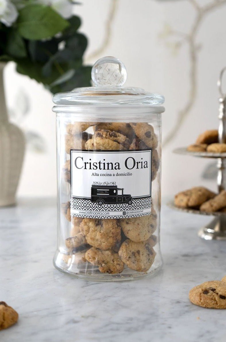 Cookies Tarro Cristal Grande 180G - Cristina Oria