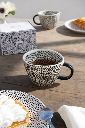 Mug Artesana Puntos Co - Cristina Oria